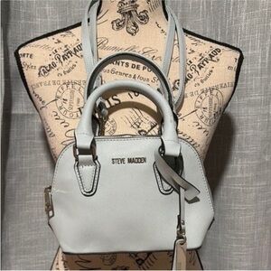 Steve Madden Light Gray Mini Bag